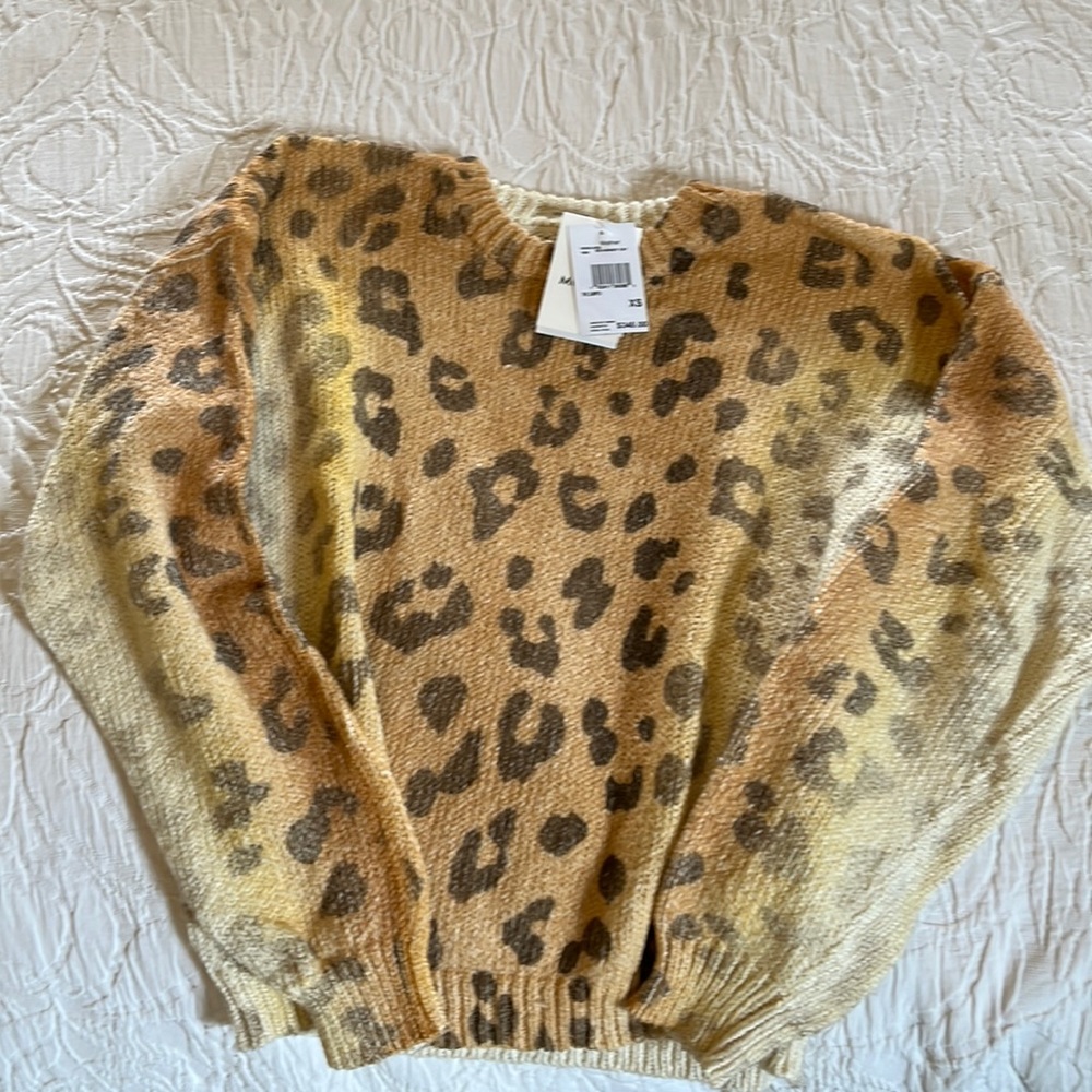 Mother Shady Cat Knit top